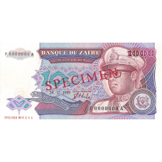 P35S Zaire - 1000 Zaires Year 1989